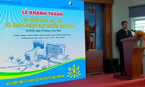 Khoa Dược Bệnh viện Y học cổ truyền TP.HCM đạt tiêu chuẩn GMP-WHO