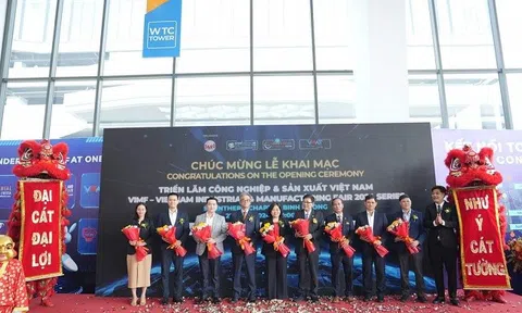 Khai mạc Triển lãm Công nghiệp và Sản xuất Việt Nam VIMP - 2024 tại Bình Dương