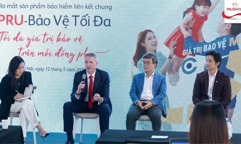 Prudential ra mắt thị trường sản phẩm bảo hiểm liên kết chung mới “PRU-Bảo Vệ Tối Đa”