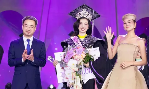 Người đẹp Đặng Quỳnh Anh - Trường Đại học Y Hà Nội đoạt danh hiệu Hoa khôi Sinh viên Việt Nam 2024