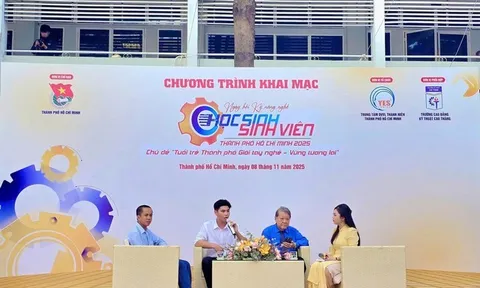 "Tuổi trẻ thành phố Giỏi tay nghề - Vững tương lai" tại Hội thi Kỹ năng nghề cho học sinh, sinh viên TP.HCM năm 2025
