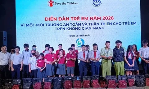 Diễn đàn lắng nghe tiếng nói trẻ em 2026: Chung tay xây dựng môi trường mạng an toàn, thân thiện