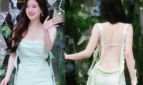 Triệu Lộ Tư khoe lưng trần gợi cảm ở sự kiện