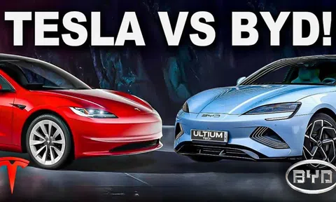 Tesla và BYD, ai 'khổng lồ' hơn?