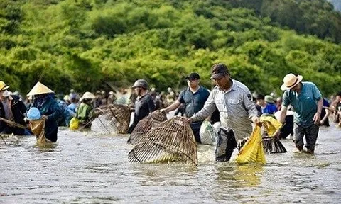 Độc đáo lễ hội đánh cá truyền thống lớn nhất miền Trung
