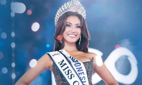 Nhan sắc người đẹp Indonesia đăng quang Miss Cosmo 2024