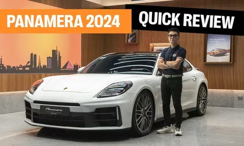 Chi tiết Porsche Panamera 2025 vừa về Việt Nam: Giá từ 6,42 tỷ, thêm option hơn 2 tỷ, có thể tự cá nhân hóa