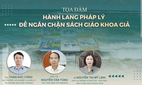 Tọa đàm: Hành lang pháp lý để ngăn chặn sách giáo khoa giả