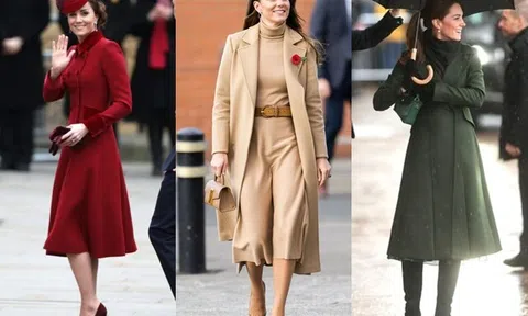 Nhìn Kate Middleton mặc áo khoác, cuối cùng tôi cũng rút ra 4 bài học quan trọng để có khí chất cao cấp