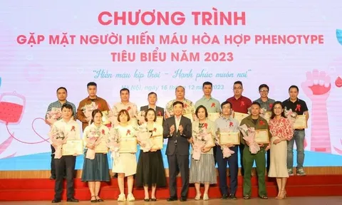 Nhiều bệnh nhân thalassemia thiếu máu hiếm để truyền