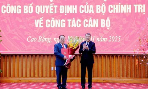 Phó Bí thư Tỉnh ủy Đồng Nai làm tân Bí thư Tỉnh ủy tỉnh Cao Bằng