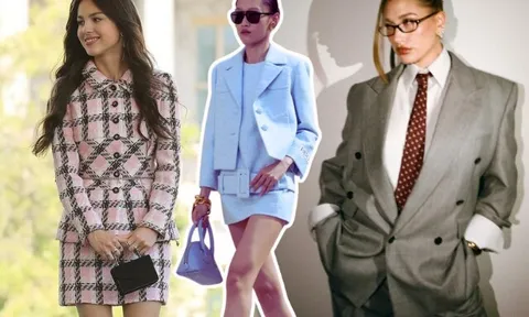 Mặc suit sang trọng nhưng không kém phần trẻ trung, nhờ công thức phá cách của genZ
