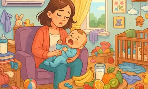 Chỉ người tinh tế mới nhận ra lỗi sai của mẹ bỉm ở bức hình trong 10 giây