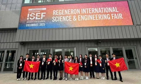 Đoàn học sinh Việt Nam lập kỳ tích tại Hội thi Khoa học kỹ thuật quốc tế Regeneron ISEF 2025