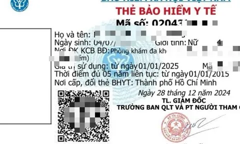 Sắp ngừng cấp thẻ BHYT giấy, người chưa có căn cước hoặc VNeID phải làm gì?