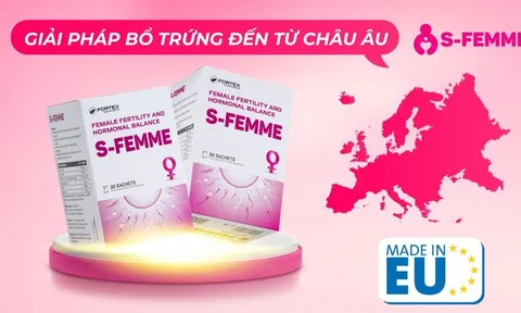 TPBVSK S-FEMME: Hỗ trợ tăng nội tiết tố nữ, hỗ trợ tốt cho phụ nữ có dự định mang thai