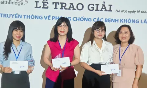 Tạp chí Người Đưa Tin đạt giải Ba giải báo chí "Truyền thông về phòng chống bệnh không lây nhiễm"