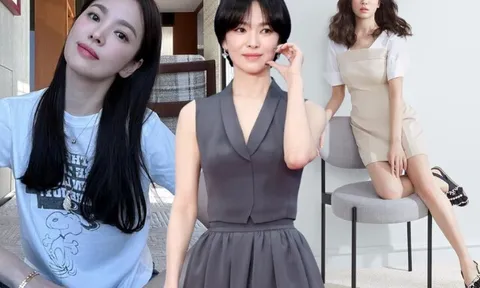 Song Hye Kyo "ăn gian tuổi" nhờ 5 màu trang phục cứ mặc lên là trẻ lại 10 tuổi, hợp mọi tông da