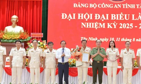 Thiếu tướng Vũ Như Hà giữ chức Bí thư Đảng ủy Công an tỉnh Tây Ninh