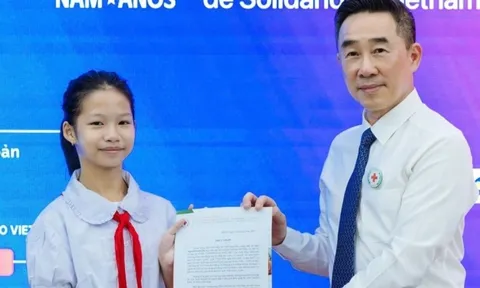 Học sinh quyên góp cho Cuba, nhận thư cảm ơn từ Hội Chữ thập đỏ