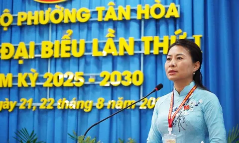 Bà Phan Kiều Thanh Hương giữ chức Bí thư Đảng ủy phường Tân Hòa, TP HCM