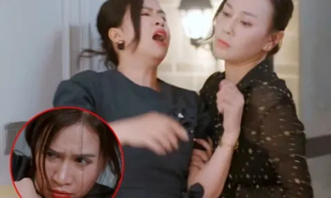 Phương Oanh diễn cảnh tát chảy máu miệng kẻ bắt nạt con trai ở tiệc sinh nhật, phụ huynh Việt tràn vào bình luận