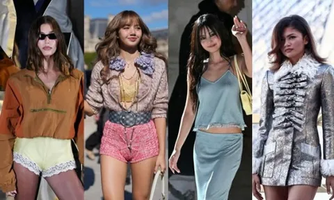 Blackpink, Hailay Bieber, Zendaya tỏa sáng tại 'Paris Fashion Week 2025'