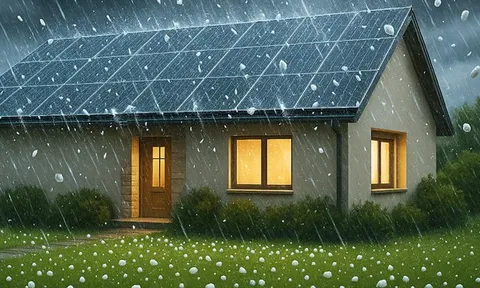 Tấm pin năng lượng mặt trời với sức chống chịu phi thường