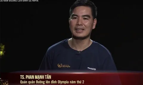 Quán quân Olympia: Tiến sĩ Tin học, quản lý cấp cao công ty công nghệ