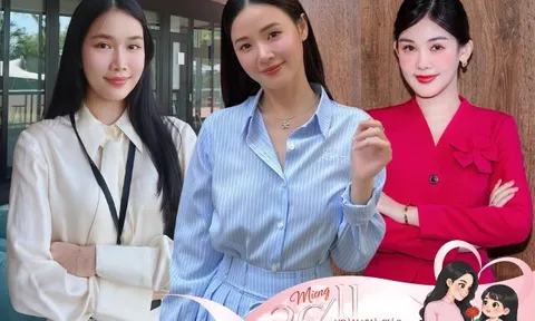 "Đọ" nhan sắc của 3 mỹ nhân Việt trên giảng đường: Midu nhìn như nữ sinh, diện mạo Hoa hậu Ngân Anh gây ngỡ ngàng