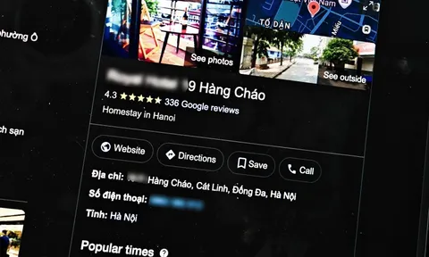 Google xóa 30.000 đánh giá 1 sao ở khách sạn Hàng Cháo ‘đuổi khách’