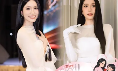 Á hậu Phương Anh: “Chồng là hậu phương vững chắc giúp tôi yên tâm giảng dạy”