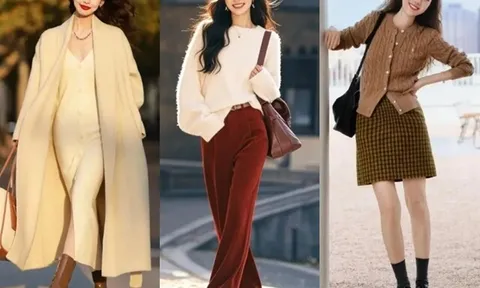 Chỉ sắm đồ thu đông đúng 3 màu tinh hoa hội tụ này, tôi lên đồ ra phố ai cũng tưởng con nhà giàu vì quá sang