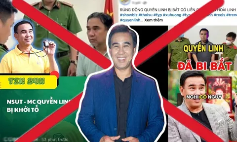 Thực hư chuyện MC Quyền Linh bị bắt