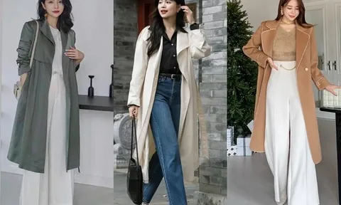 Sau khi trời trở lạnh, tôi nhận ra quần ống rộng vẫn không lỗi mốt, phối với 3 kiểu giày này lại trở thành xu hướng