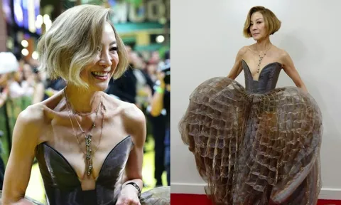 Váy 'dạ dày bò' của Dương Tử Quỳnh