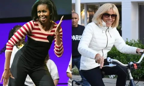 Bí quyết giữ dáng của các đệ nhất phu nhân nổi tiếng thế giới