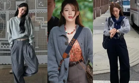 Kiểu áo "tinh hoa hội tụ" thay thế áo len, chị em 30+ hay U60 đều diện được, mặc theo cách này càng thêm tinh tế