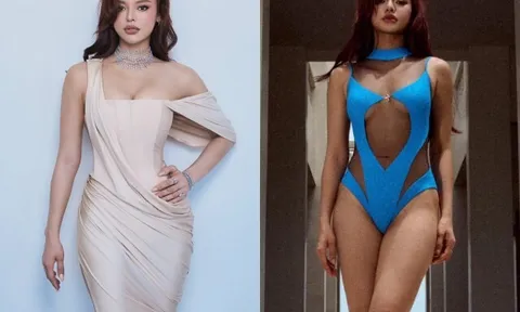 Mỹ nhân Việt "siêu vòng 3" đổi đời nhờ thi hoa hậu, 31 tuổi ăn diện táo bạo khoe đường cong "chóng mặt"