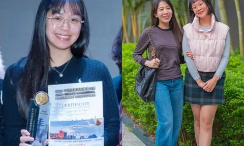 Con gái MC nổi tiếng VTV Diệp Chi 14 tuổi gây choáng với thành tích cúp vàng Châu Á, nhìn loạt giấy khen mới nể