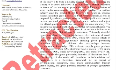 Giảng viên Việt Nam bị gỡ bài báo khoa học vì không ghi tên sinh viên