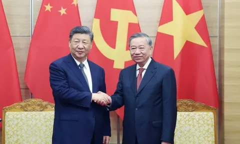 Tổng Bí thư Tô Lâm tiếp Đặc phái viên của Tổng Bí thư, Chủ tịch Trung Quốc Tập Cận Bình