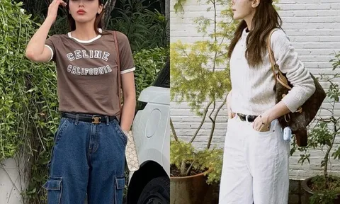 Hoa hậu Kỳ Duyên đích thị là "sách mẫu" mặc đẹp: Phối 4 kiểu với quần jeans lúc nào cũng sành điệu và cuốn hút