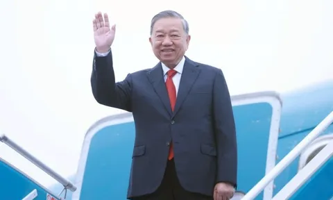 Tổng Bí thư Tô Lâm lên đường thăm cấp Nhà nước tới Lào