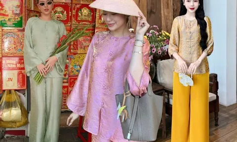 Không chỉ áo dài, một trend đồ Tết chuẩn phong cách "phú bà" khiến chị em mê mệt, sao Việt cũng thích