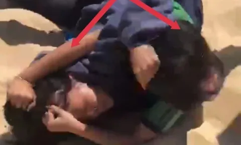 Nữ sinh đánh nhau, công an xã 'phạt' chải tóc để làm hoà