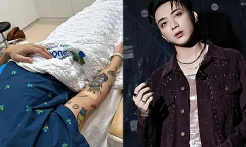 Ca sĩ Soobin Hoàng Sơn nhập viện