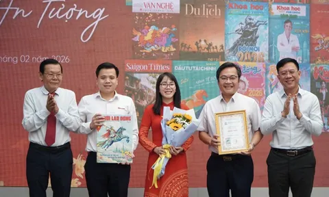 Báo Người Lao Động đoạt giải Nhì bìa Báo Xuân Bính Ngọ 2026