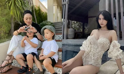 U50 sinh thêm con với chồng mới, cô hiệu phó Văn Thùy Dương kể bị con dâu nổi tiếng dọa, càng nghĩ càng thấy đúng