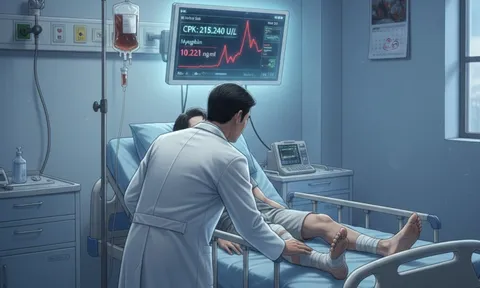 300 lần thụt dầu liên tục, thiếu niên 15 tuổi phải nhập viện cấp cứu